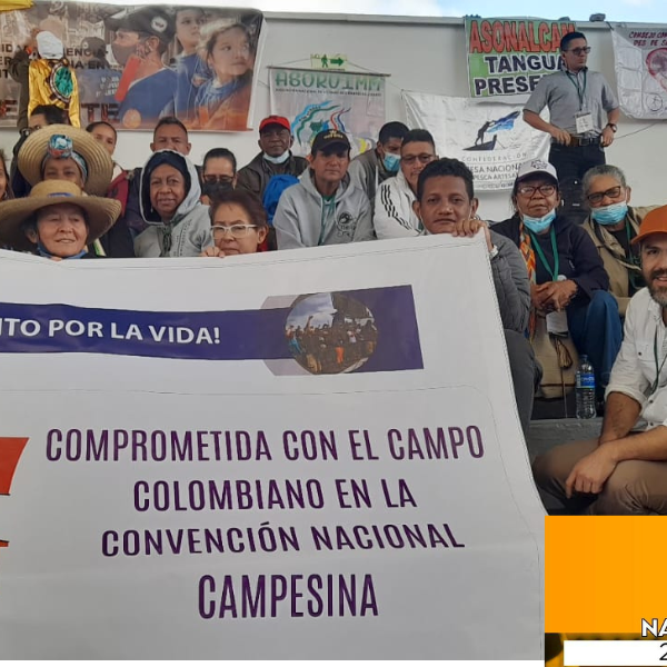La COMOSOC en la Convención Nacional Campesina